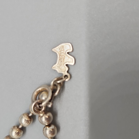 Agatha Paris vintage pale gold tone necklace - Picture 2 of 7